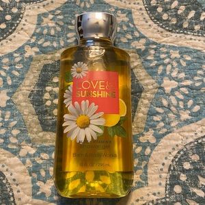 Bath and Body Works Love and Sunshine shower Gel